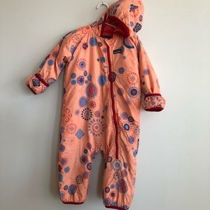 Floral Patagonia snowsuit